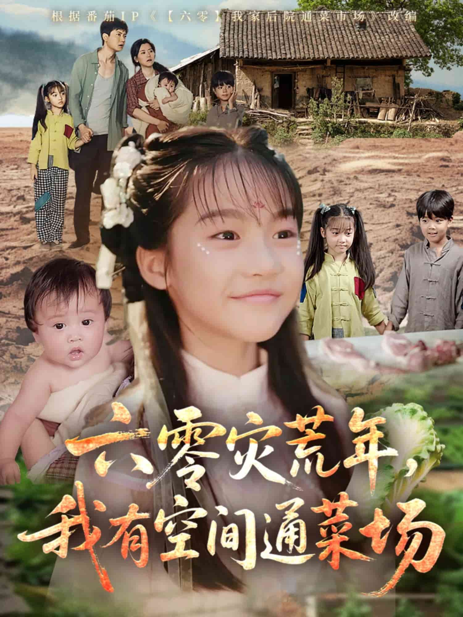 六零災(zāi)荒年，我有空間通菜場