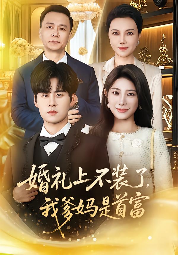 婚禮上不裝了，我爹媽是首富
